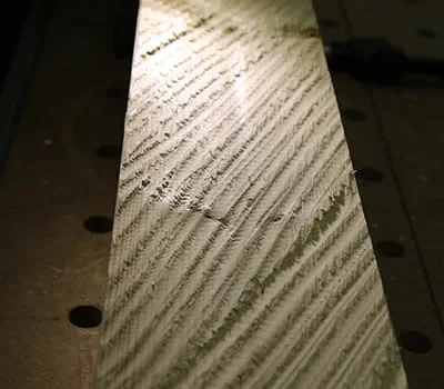 Diagonální vedení hoblíku