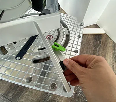 Alternativně se úhel nastaví na pile