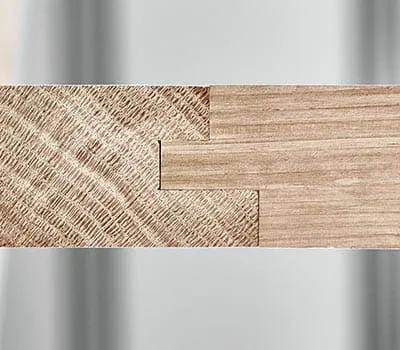 Nařezání odpovídajících kolíků z tyčí