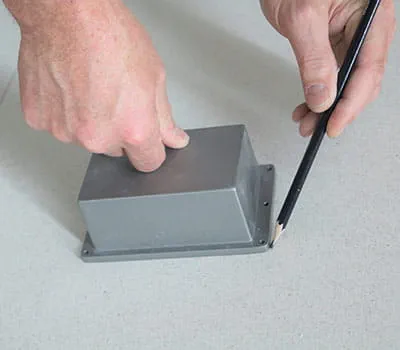 Vyznačení velikosti otvoru