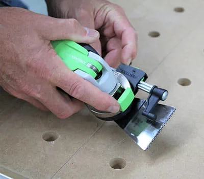 Montáž hloubkového dorazu