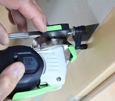 Nastavení hloubkového dorazu