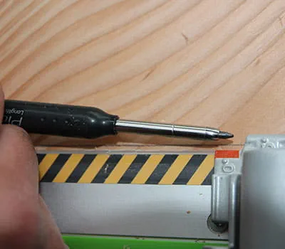 Zjištění řezné hrany