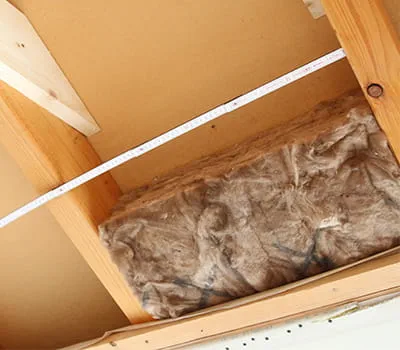 Změření šířky oddílu