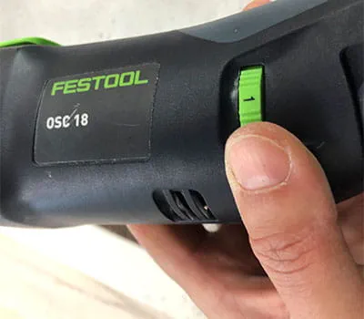 Nastavení oscilačního nářadí