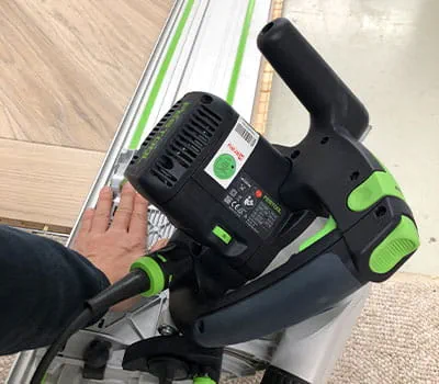 Provedení úhlového řezu