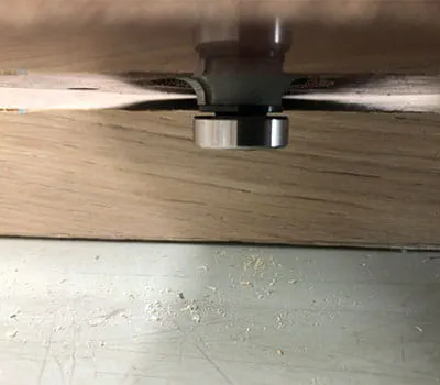 Nastavení hloubky frézování