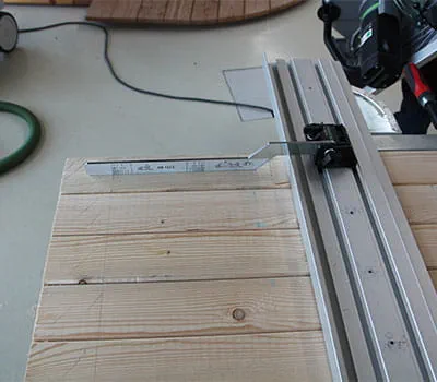 Vyrovnání vodicí lišty