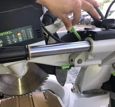 Nastavení hloubky výřezu /1