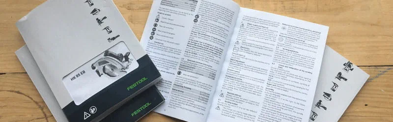 Návody k obsluze Festool