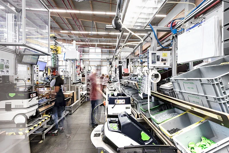 Výroba mobilních vysavačů v Illertissenu