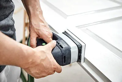 Broušení lineární bruskou Festool LS 130